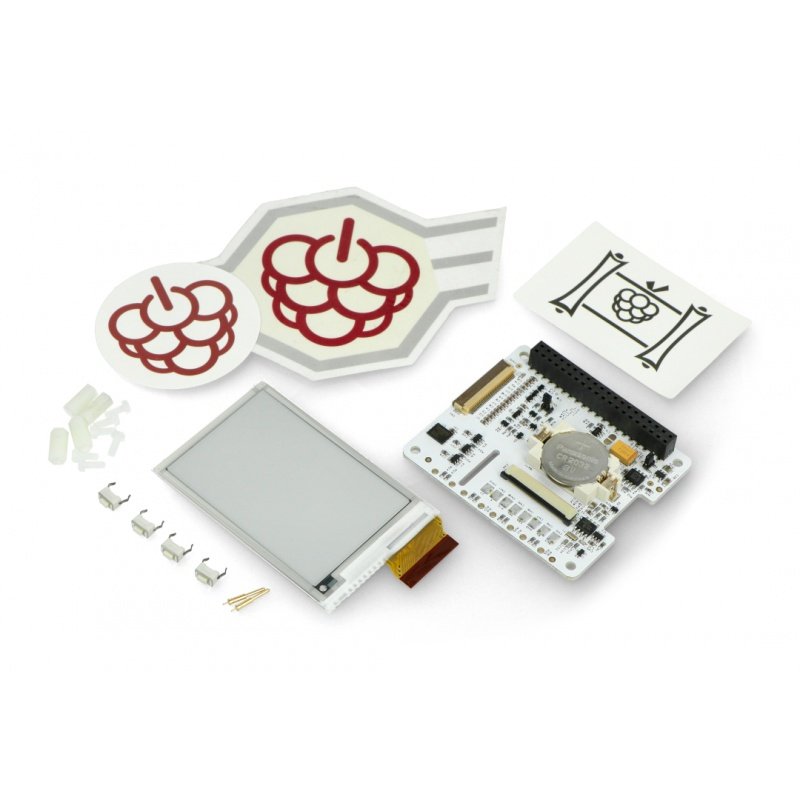 PaPiRus HAT - 2,7 "modul displeje elektronického papíru pro Raspberry Pi