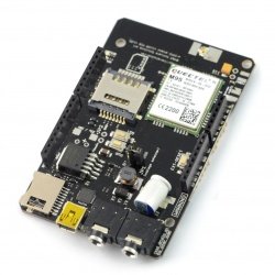 A-GSM Shield GSM / GPRS / SMS / DTMF v2.064 - pro Arduino a Raspberry Pi - verze s pájenými konektory