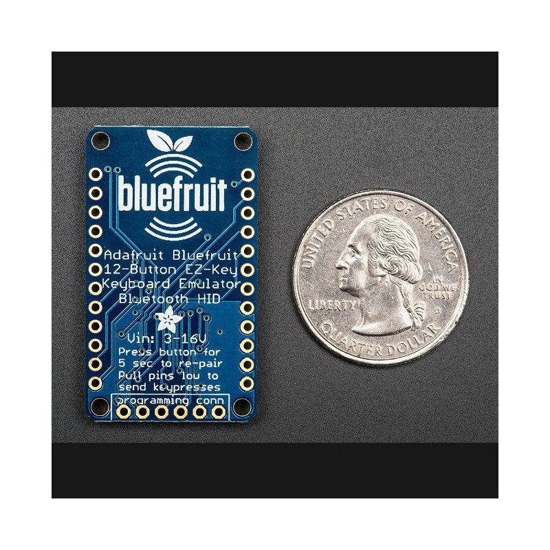 Bluefruit EZ-Key - 12vstupový Bluetooth HID ovladač klávesnice