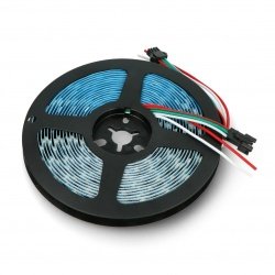 RGBW LED pás SK6812 - digitální, adresovaný - IP30 60 LED / m, 5V - 5m - bílý