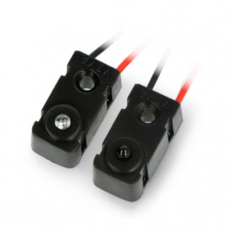 IR senzor přerušení paprsku - LED 3mm - 0-25cm IR senzor přerušení paprsku - LED 3mm - 0-25cm