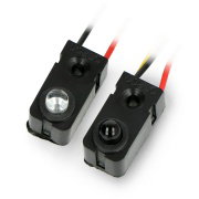 IR senzor přerušení paprsku - LED 5mm - 0-25cm