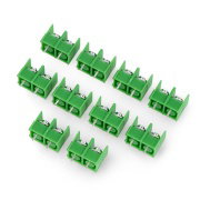 Bariérová lišta pro PCB, 2kolíková, rozteč 8,5 mm - 10 kusů