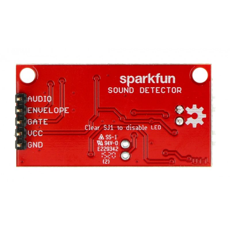 Detektor zvuku - mikrofon s konektory - SparkFun SEN-14262
