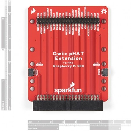 Rozšíření Qwiic pHAT pro Raspberry Pi 400 - SparkFun DEV-17512 Rozšíření Qwiic pHAT pro Raspberry Pi 400 - SparkFun DEV-17512