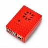 Pouzdro Pi-Blox pro Raspberry Pi 4B - červené - Multicomp Pro - zdjęcie 1