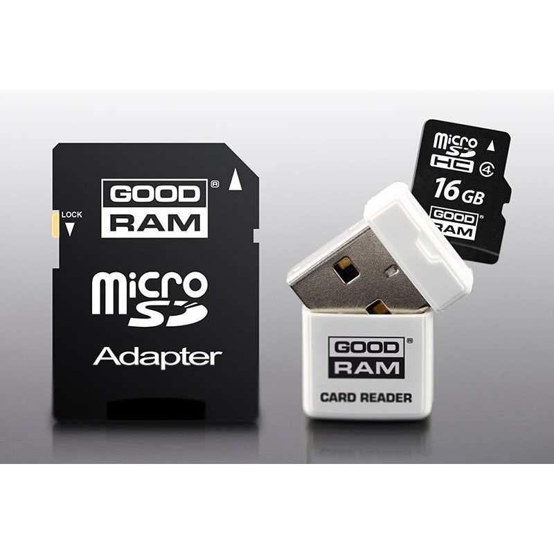 Paměťová karta microSD Goodram 3 v 1 - 32 GB, 30 MB / s, UHS-I