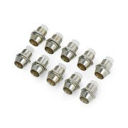 5mm LED držák - kovový konkávní - 10ks