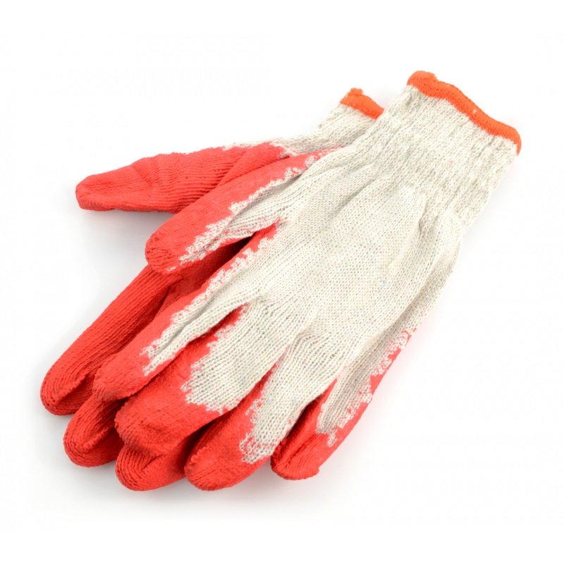 Pracovní rukavice upíří velikost 9 - 10 ks.