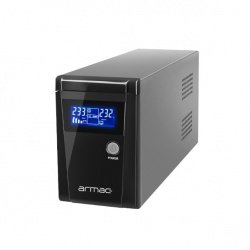 Zdroj nepřerušitelného napájení UPS Armac Office 650F LCD - zásuvka 2 x F - 230 V