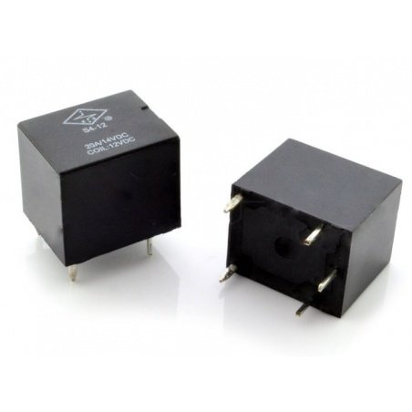 Relé S4-12 - cívka 12V, kontakty 20A / 14VDC Relé S4-12 - cívka 12V, kontakty 20A / 14VDC