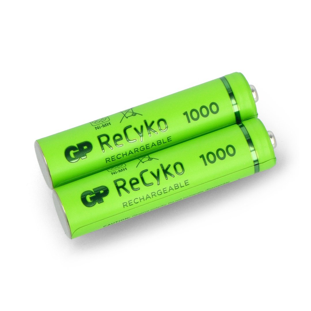 GP ReCyko + 1000 R3 AAA Ni-MH- 950mAh baterie - 2 ks.