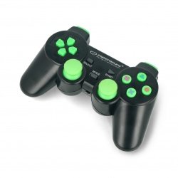 Gamepad Gladiator Esperanza EGG108G - černý a zelený