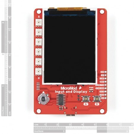 SparkFun MicroMod and Display Carrier Board - z wyświetlaczem SparkFun MicroMod and Display Carrier Board - z wyświetlaczem