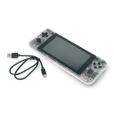 Odroid Go Super - przenośna konsola do gier - Clear White Odroid Go Super - przenośna konsola do gier - Clear White