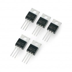 N-MOSFET IRFZ34N - tranzistor THT - 5ks.