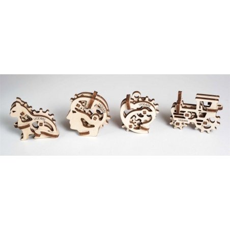 U-Fidgety - ozubená kola 4 ks. - mechanický model pro skládání U-Fidgety - ozubená kola 4 ks. - mechanický model pro skládání
