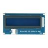 Grove - LCD 2x16 I2C displej, bílý a modrý, s podsvícením - zdjęcie 2