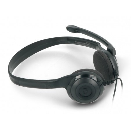 Kabelová sluchátka Sennheiser PC 3 CHAT - s mikrofonem - černá Kabelová sluchátka Sennheiser PC 3 CHAT - s mikrofonem - černá