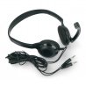 Kabelová sluchátka Sennheiser PC 3 CHAT - s mikrofonem - černá - zdjęcie 3