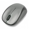 Bezdrátová optická myš Logitech M235 - černá a stříbrná - zdjęcie 2