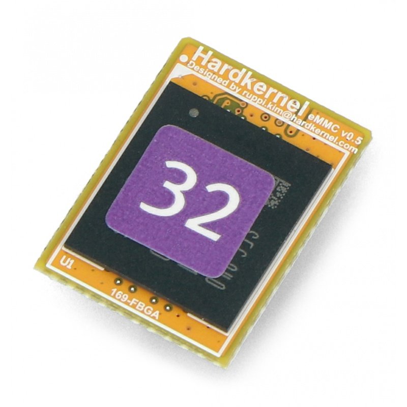 32 GB eMMC paměťový modul s Androidem pro Odroid C4