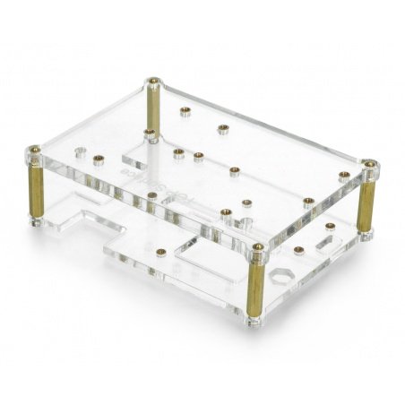 Pouzdro pro moduly řady WisBlock - akrylové - průhledné - Rak Pouzdro pro moduly řady WisBlock - akrylové - průhledné - Rak