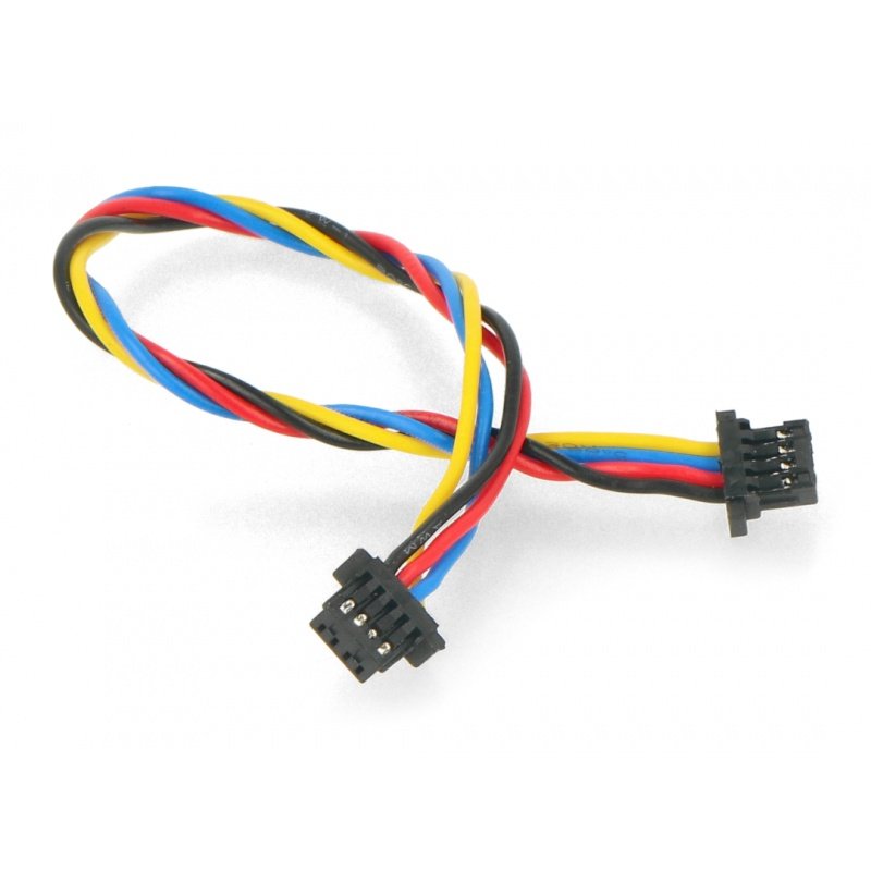 Flexibilní kabel Qwiic se 4kolíkovou zástrčkou - 10 cm -