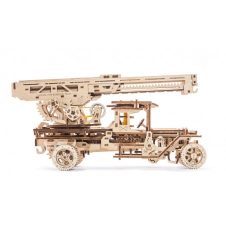 Hasiči - mechanický model pro montáž - dýha - 537 prvků - Hasiči - mechanický model pro montáž - dýha - 537 prvků -