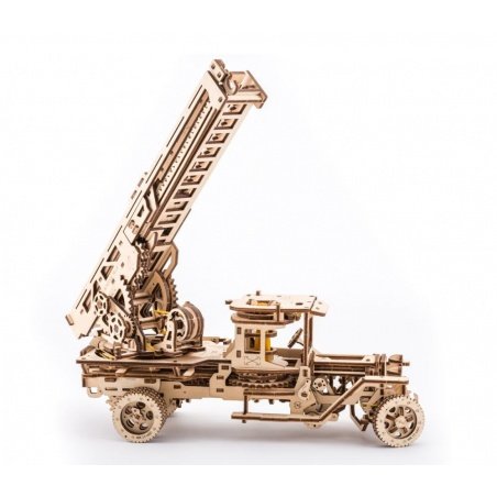 Hasiči - mechanický model pro montáž - dýha - 537 prvků - Hasiči - mechanický model pro montáž - dýha - 537 prvků -