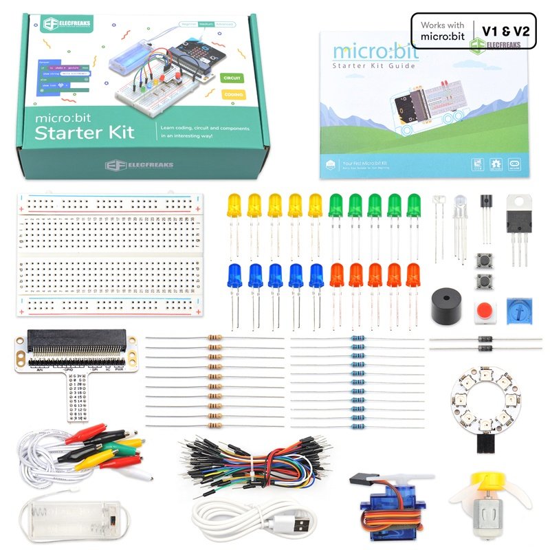 ElecFreaks Starter Kit - zestaw startowy dla BBC micro:bit
