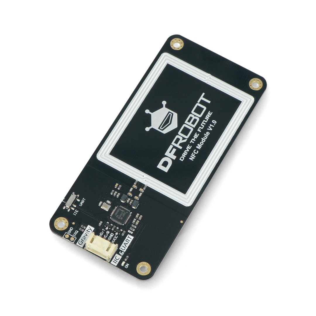 Gravity - komunikační modul s NFC tagem - I2C / UART - DFRobot