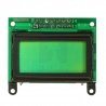 LCD displej 2x8 znaků zelený s černým rámečkem - Pololu 356 - zdjęcie 1