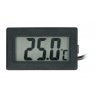 Panelový teploměr s LCD displejem od -50 do 110 stupňů Celsia a - zdjęcie 2