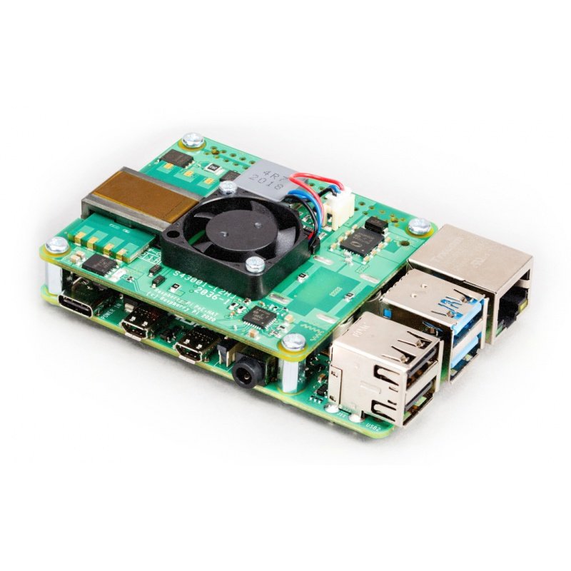 Raspberry Pi PoE + HAT - napájení přes Ethernet pro Raspberry