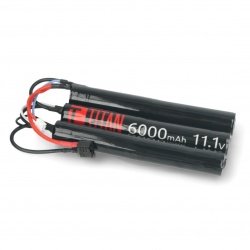 Li-Ion Titan 6000mAh 16C 6S 11,1V baterie - Tamiya - 3x