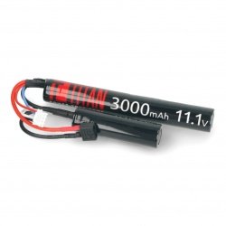 Li-Ion Titan 3000mAh 16C 3S 11.1V baterie - DEANS - 18x70mm a