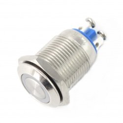 Bistabilní spínač ON-OFF - PBW-16APS - 2A 250V - plochý červený