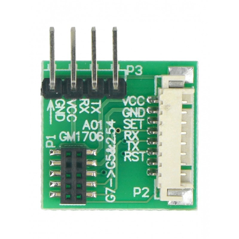 Adapter IDC 10pin 1,27mm - JST 1,25mm + złącza dla czujnika