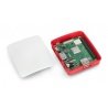 Oficiální pouzdro Raspberry Pi 3 A + - červené a bílé - zdjęcie 6