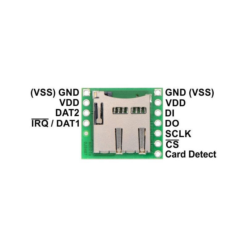 Modul čtečky karet microSD - Pololu 2597
