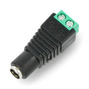 Zásuvka DC 5,5 x 2,5 mm s rychlým konektorem