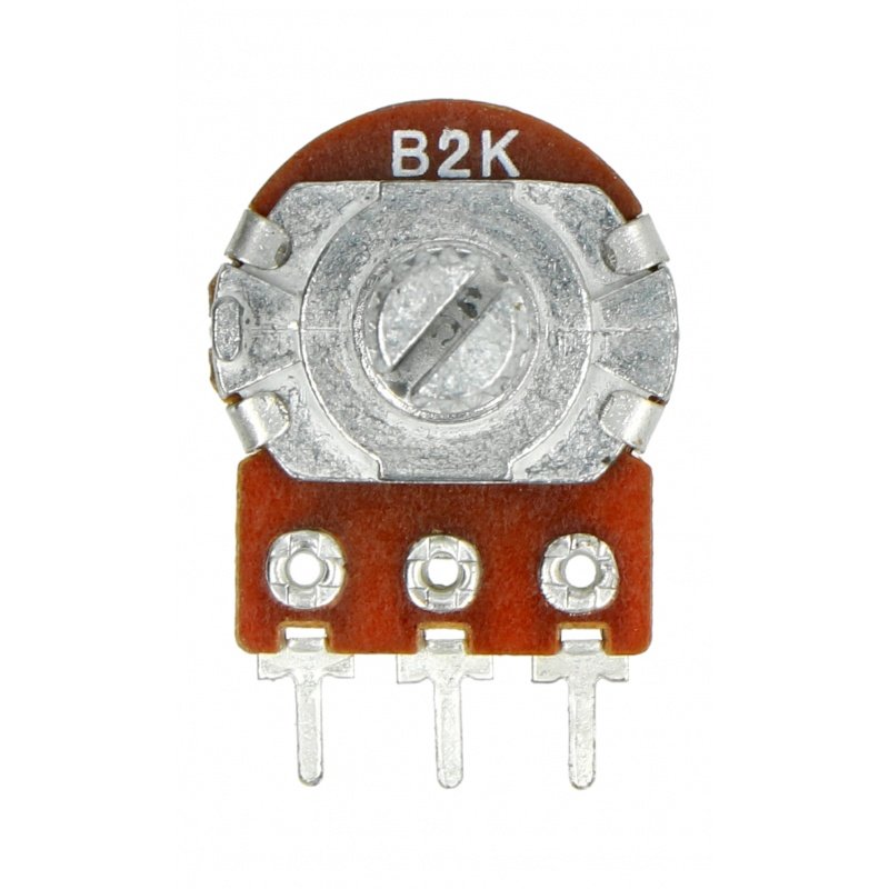 Otočný potenciometr B2K lineární - 5 ks.