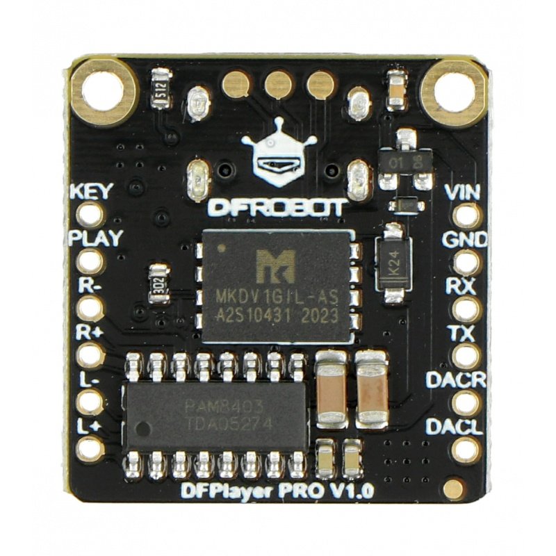 Fermion - DFPlayer Pro - mini MP3 přehrávač - dvoukanálový s