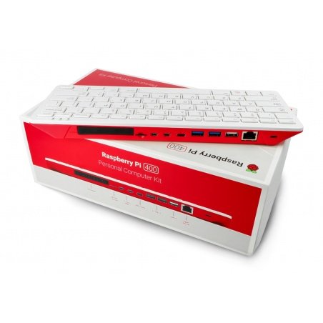 Sada s Raspberry Pi 400 EU WiFi 4 GB RAM 1,8 GHz + oficiální Sada s Raspberry Pi 400 EU WiFi 4 GB RAM 1,8 GHz + oficiální