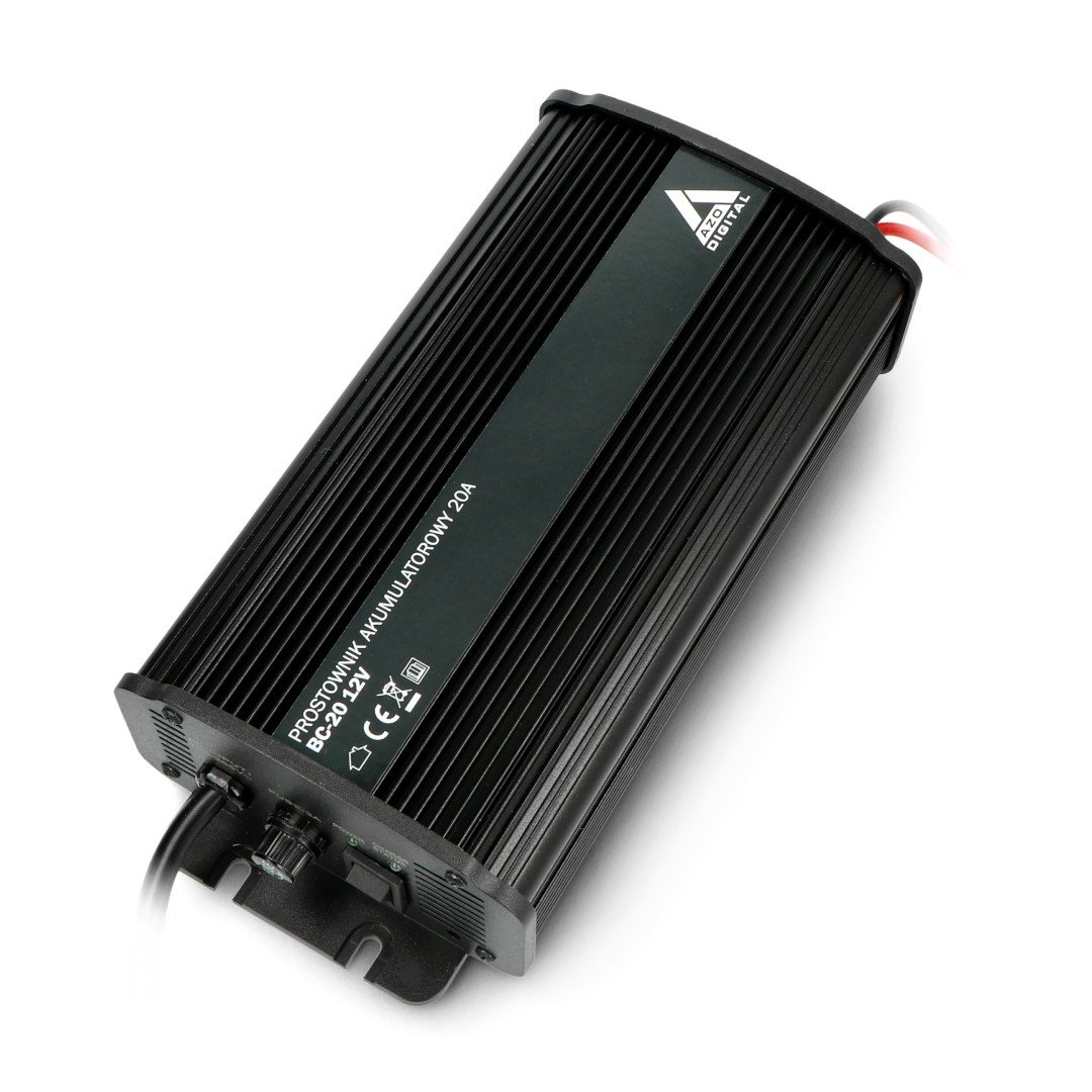 AZO Digitální 12V nabíječka pro BC-20 20A baterie (230V / 12V)