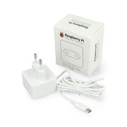 Napájecí zdroj USB C 5,1V / 3A pro Raspberry Pi 4, originální -