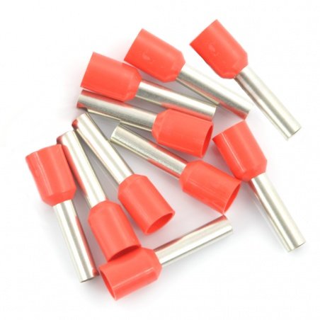 Izolované barevné trubkové svorky 1,0 / 8mm - 10ks. Izolované barevné trubkové svorky 1,0 / 8mm - 10ks.