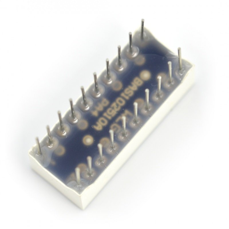 LED displej pravítka OSX10201-RGG1 - 10 segmentů