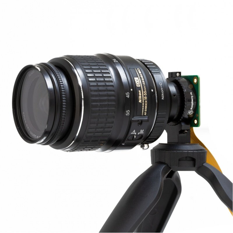 Arducam Lens Mount Adapter for Nikon F-Mount Lens to C-Mount